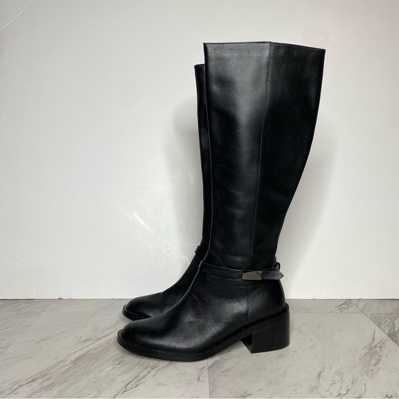 Linea Paolo Kamile Black Riding Boot 8.5 M - Picture 16 of 16